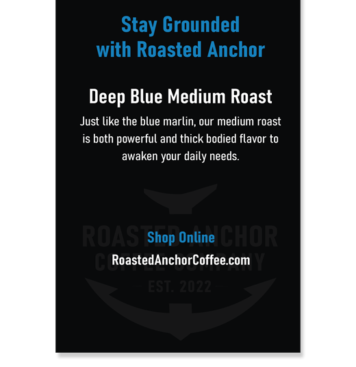 Deep Blue Medium Roast Coffee