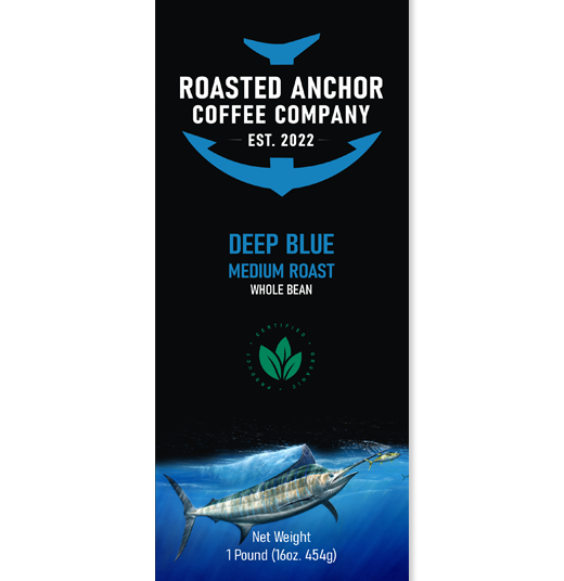 Roasted Anchor Coffee Company - Deep Blue Medium Roast