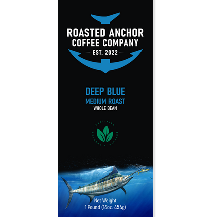 Roasted Anchor Coffee Company - Deep Blue Medium Roast